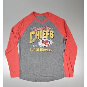 Kansas City‎ Chiefs Super Bowl LIV Champions  T-Shirt Womens Large. Longsleeve